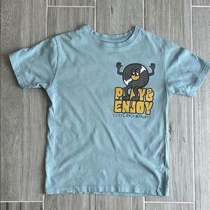 Zara Kids Blue Short Sleeve Tee Size 8-9